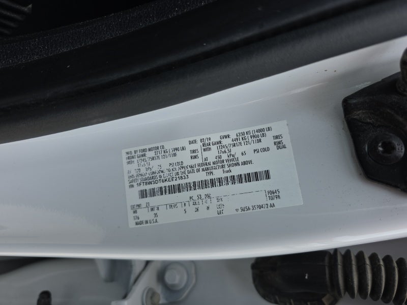 2019 Ford Super Duty F-350 DRW XL