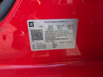 2019 Chevrolet Silverado 2500 HD LTZ