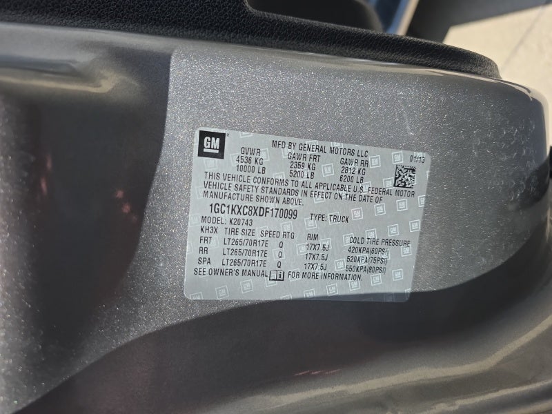 2013 Chevrolet Silverado 2500 HD LT