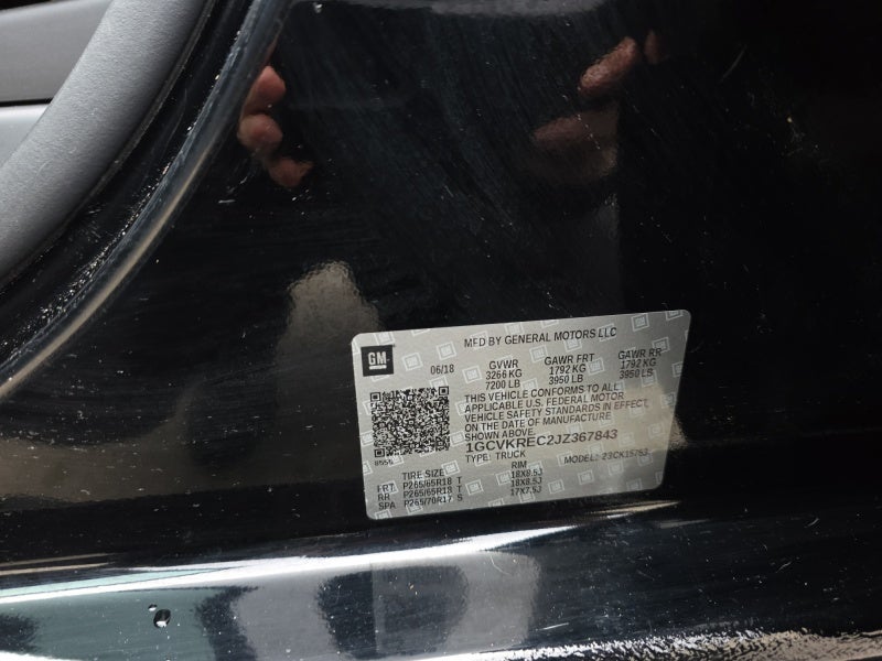 2018 Chevrolet Silverado 1500 LT