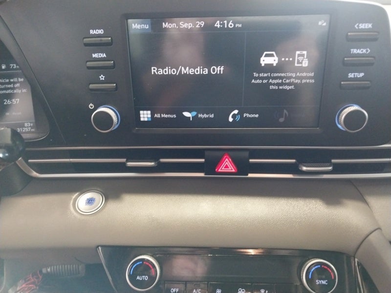 2023 Hyundai Elantra Blue