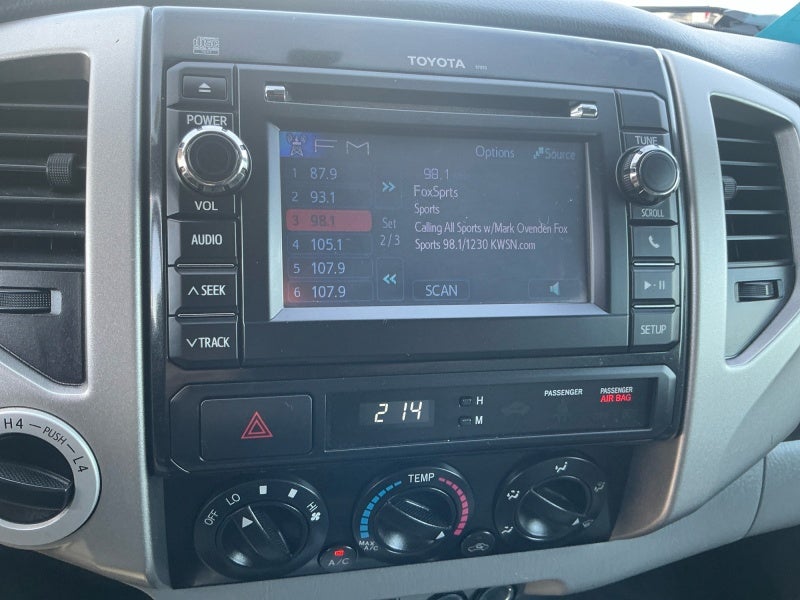 2013 Toyota TACOMA 4X4 4WD Access Cab Standard Bed V6 Automatic (Natl)