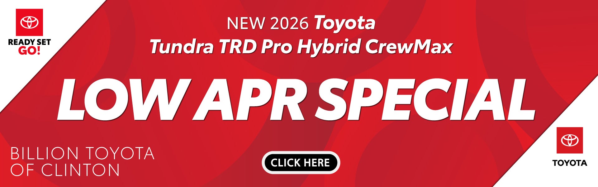 NEW TOYOTA OFFER
