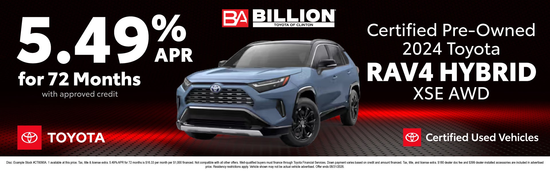 CERTIFIED 2024 TOYOTA RAV4 HYBRID XSE