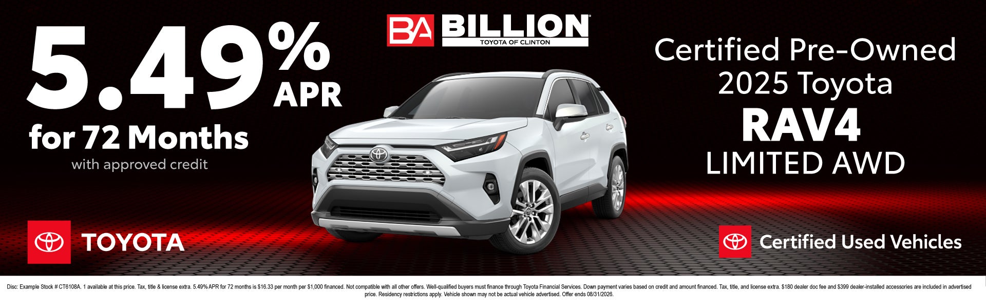 CERTIFIED 2025 TOYOTA RAV4 LIMITED