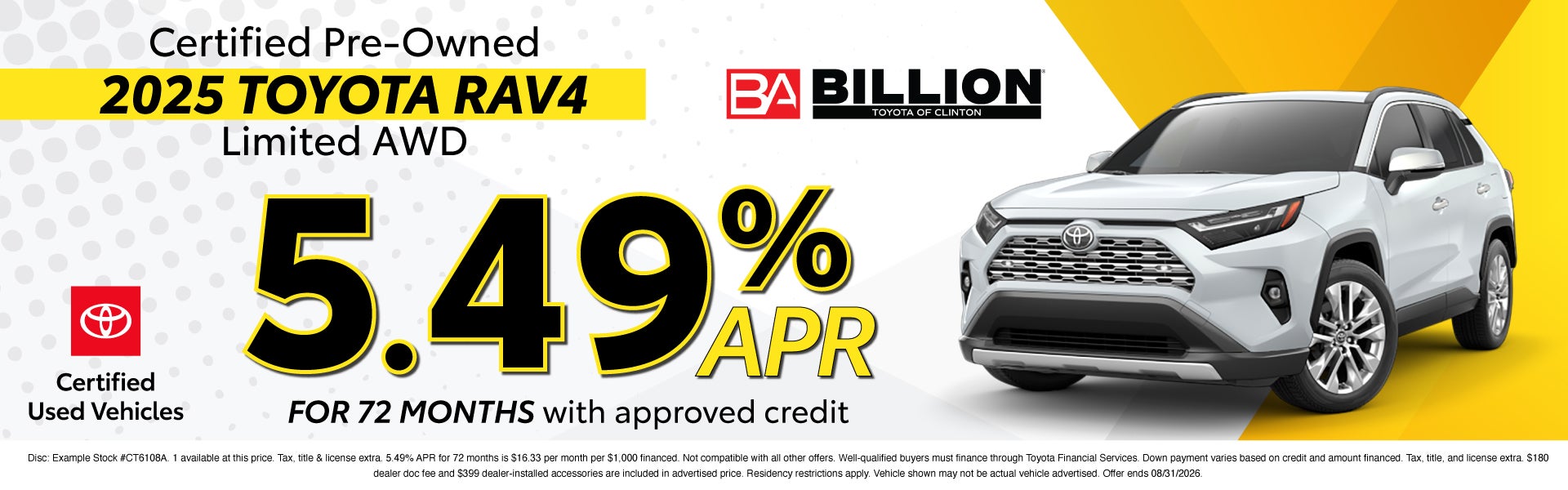 CERTIFIED 2025 TOYOTA RAV4 LIMITED