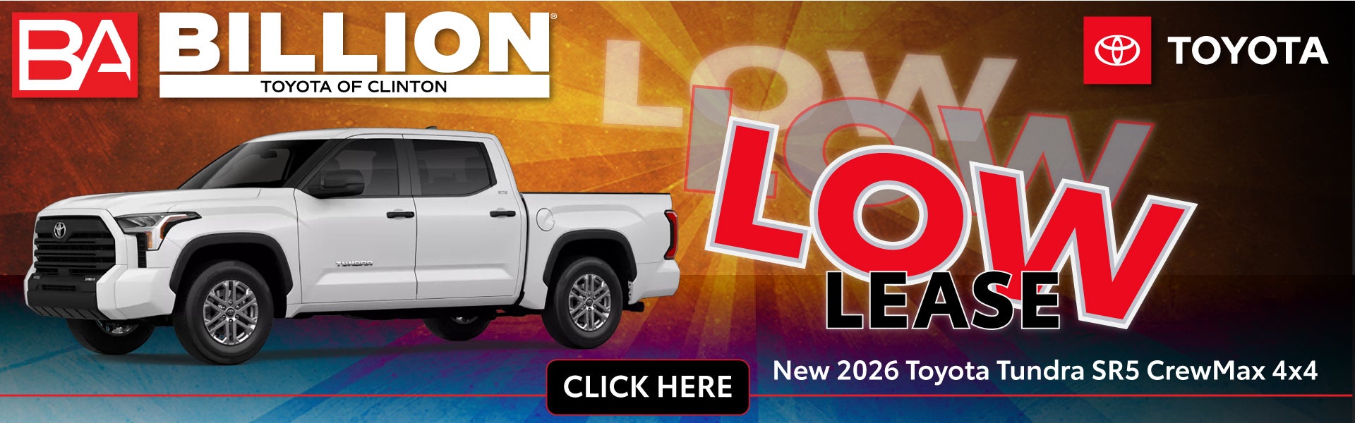 NEW 2026 TOYOTA TUNDRA SR5 CREWMAX