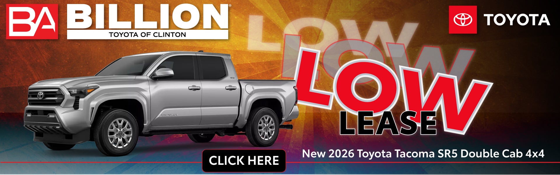 NEW 2026 TOYOTA TACOMA SR5 DOUBLE CAB
