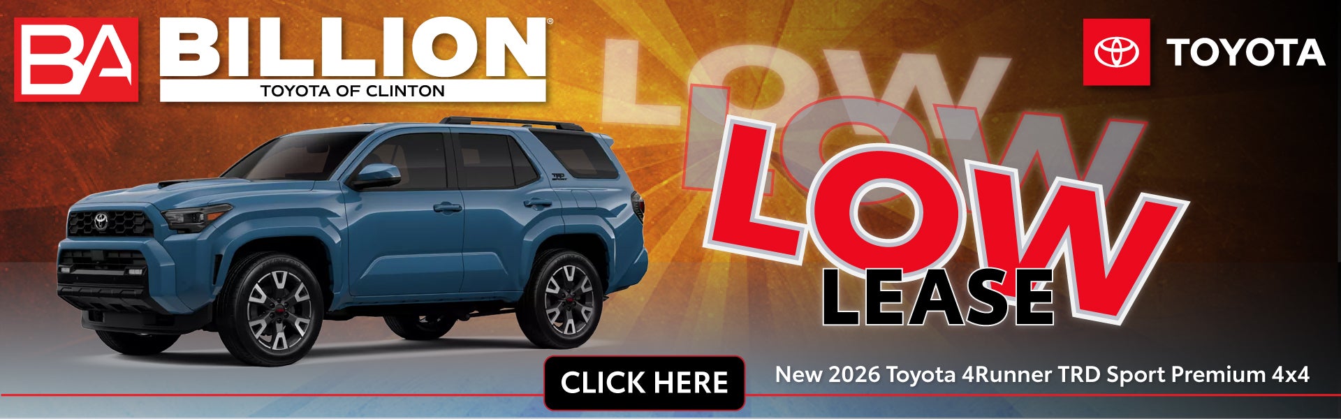 NEW 2026 TOYOTA 4RUNNER TRD SPORT PREMIUM